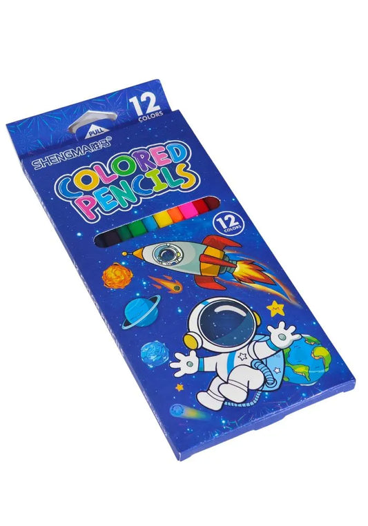 Space theme Colour Pencils